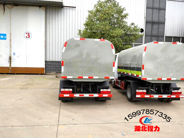 國六東風途逸密封式垃圾車3方