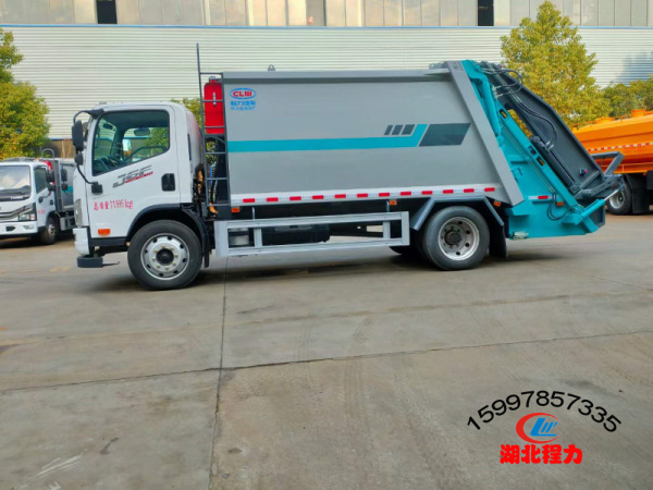解放壓縮式垃圾車12方