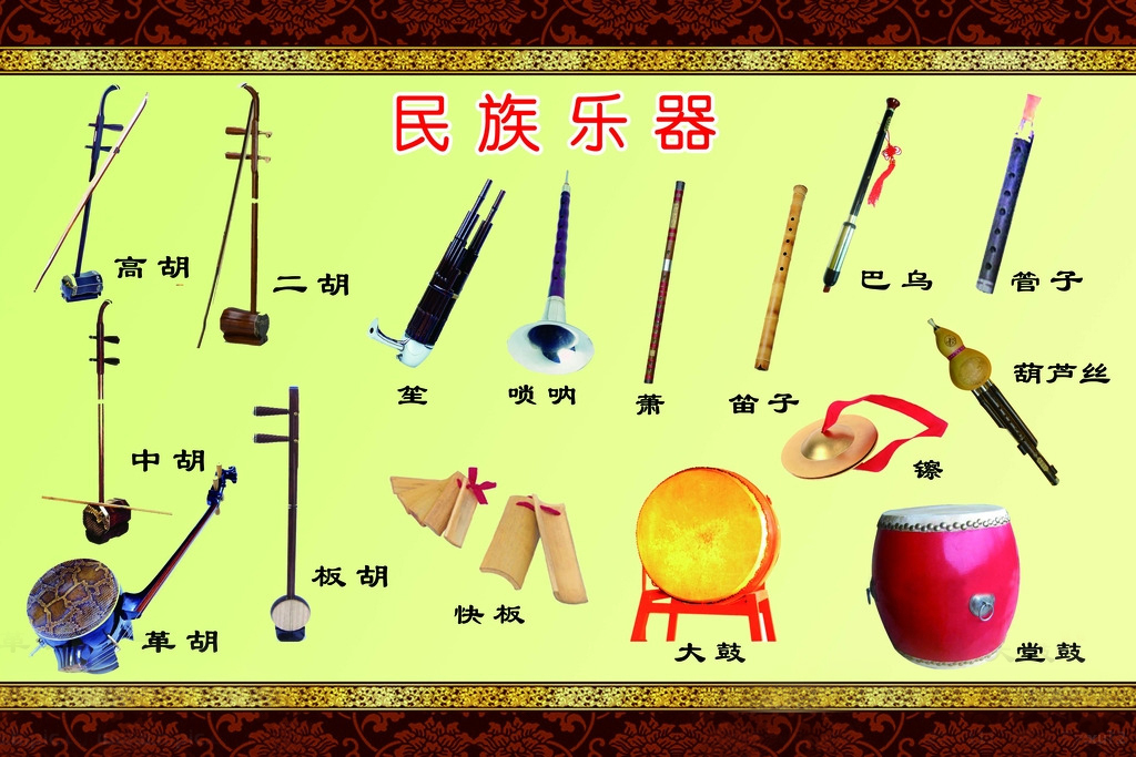 藝考樂(lè)器有哪些,民族樂(lè)器展示